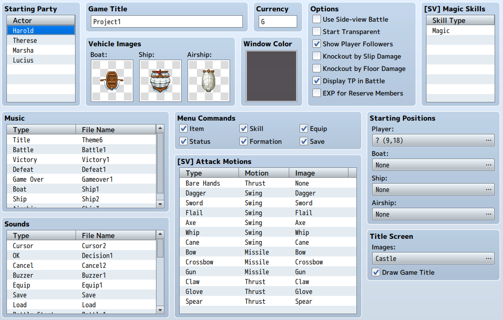 rpg maker mv text sound