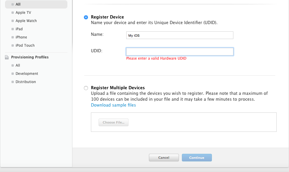 convert serial number to udid